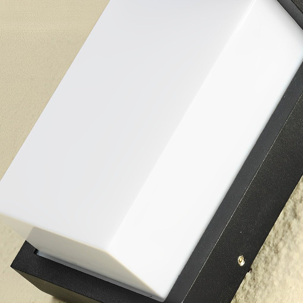 Rampart Rectangular Waterproof Outdoor Wall Light