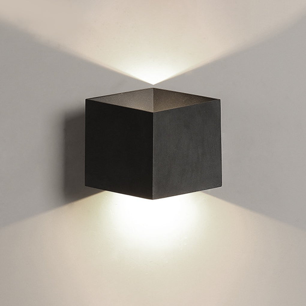 Monolith Square Outdoor Up Down Wall Light