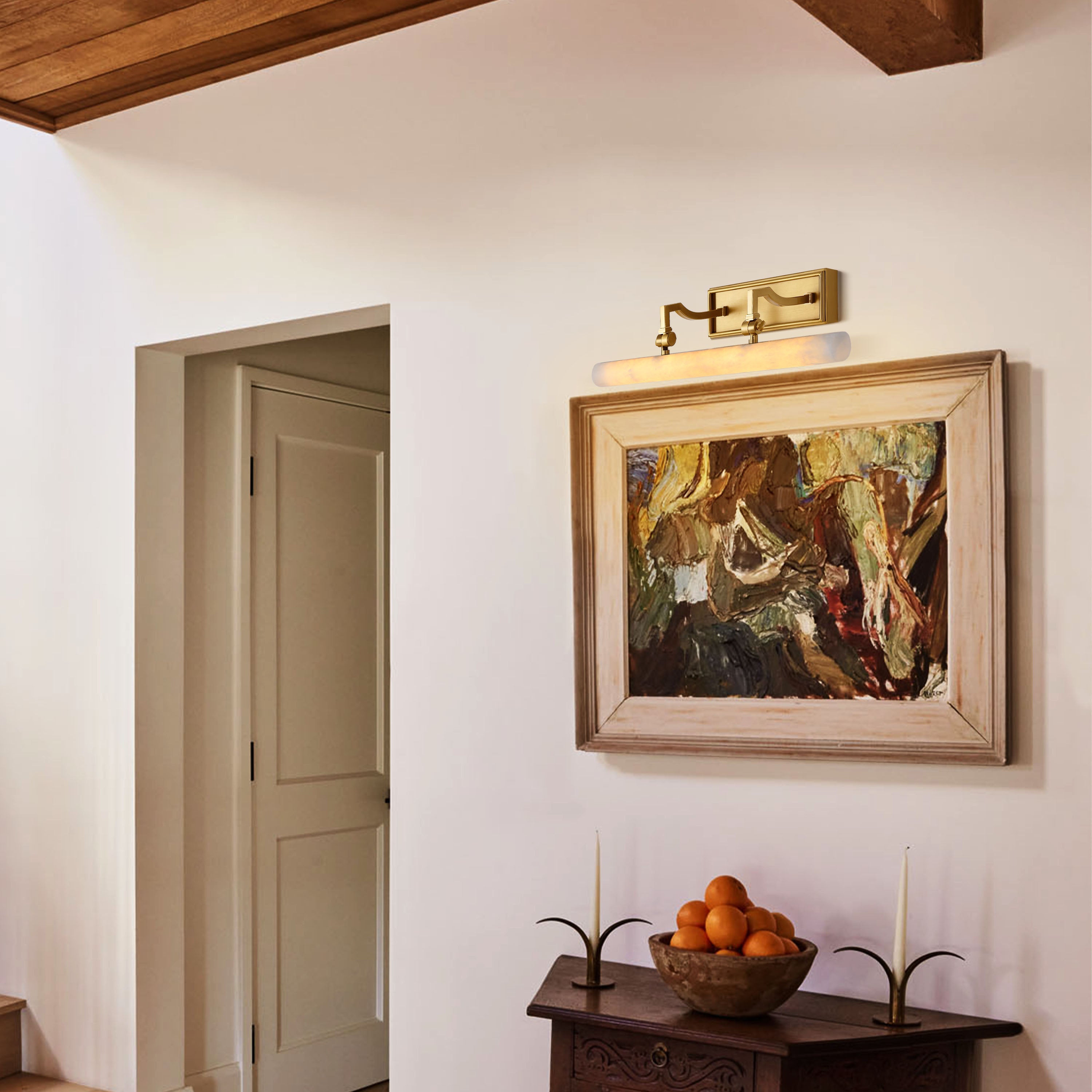 Nimbus Alabaster Picture Light 50cm