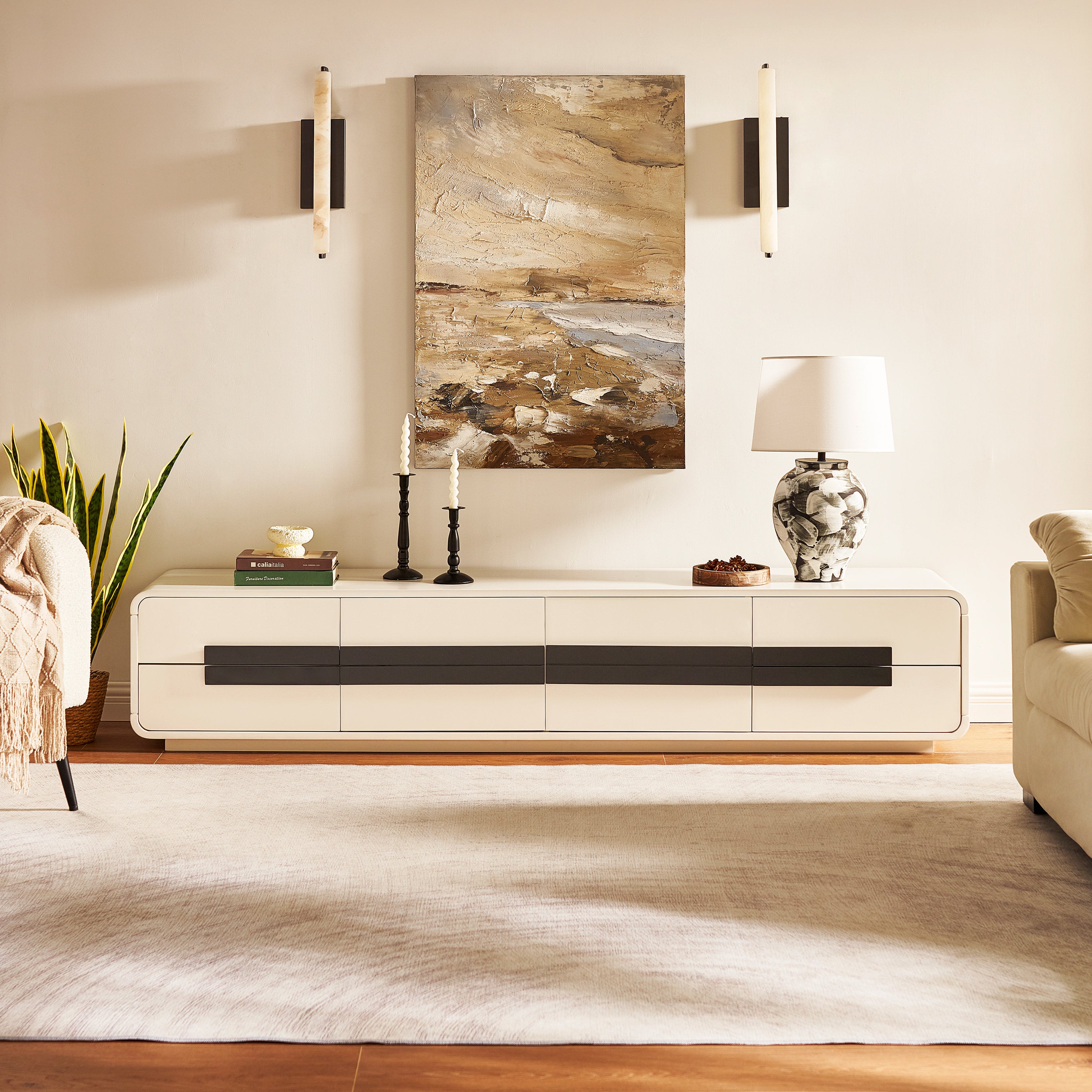 Soren Media Console  80" W
