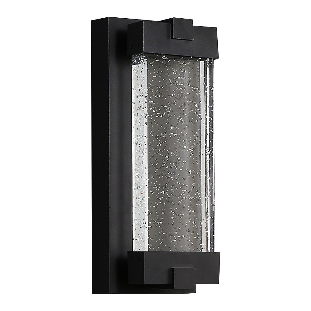 Pluvia Crystal Bubbles Rectangular Outdoor Wall Light
