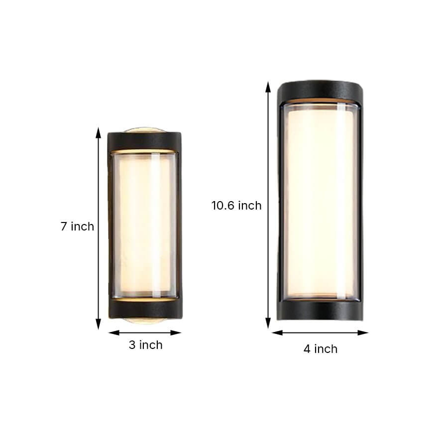 Crystyr Outdoor Up Down Wall Light