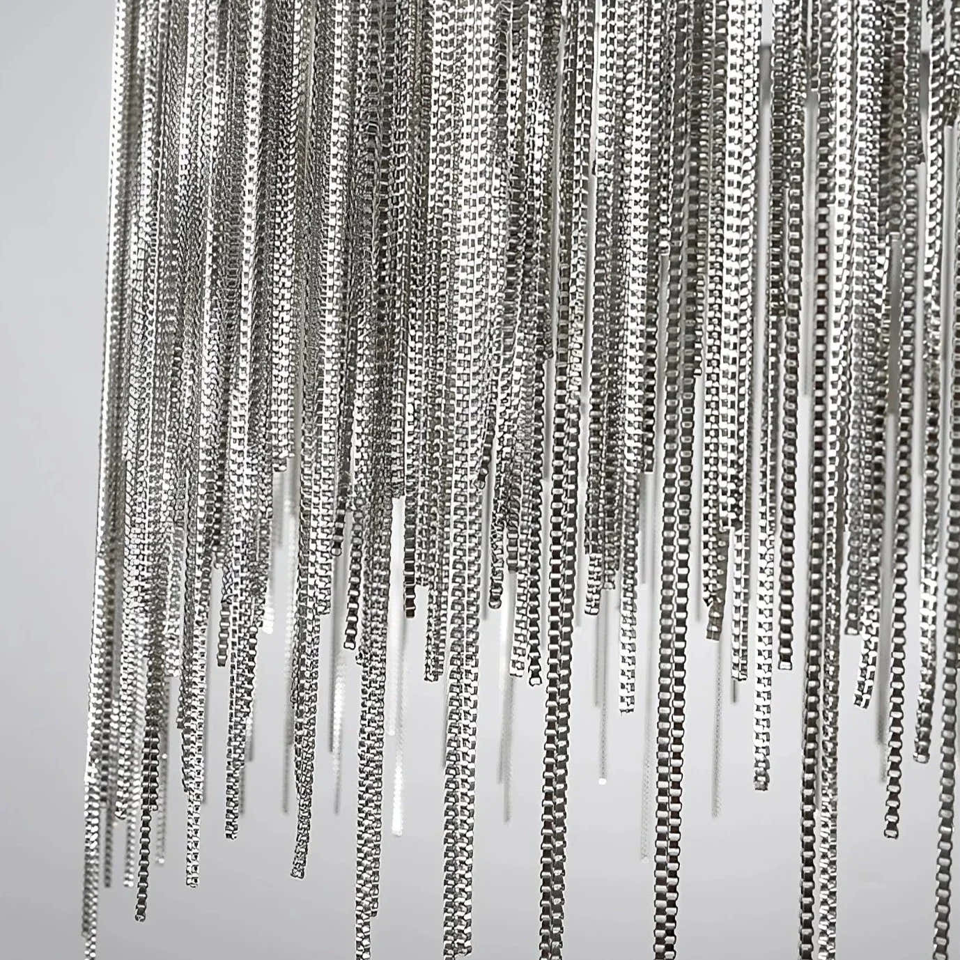 Teresa Cadena Steel Tassel Chandelier