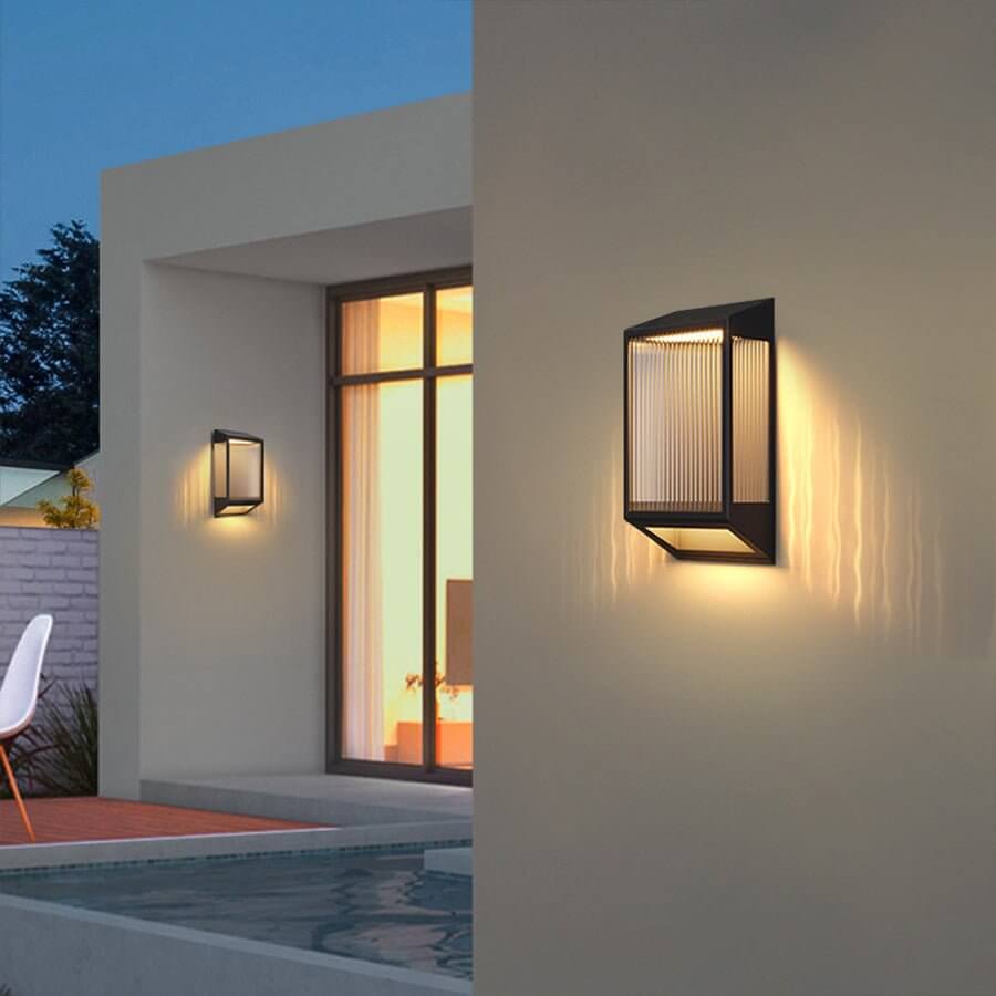 Lumishield Vertical Acrylic Outdoor Wall Light