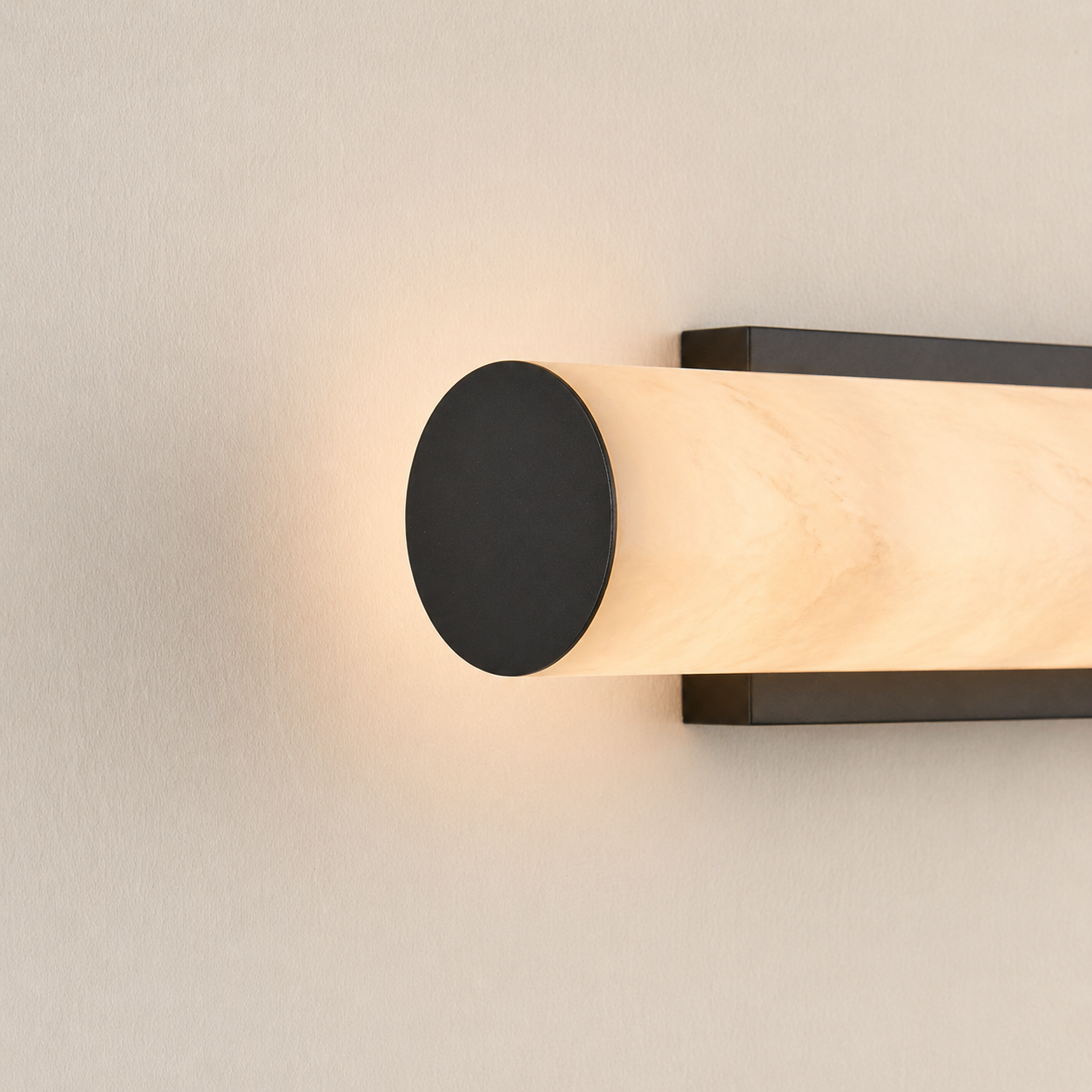 Sylvia Palladian Alabaster Wall Sconce 50cm H