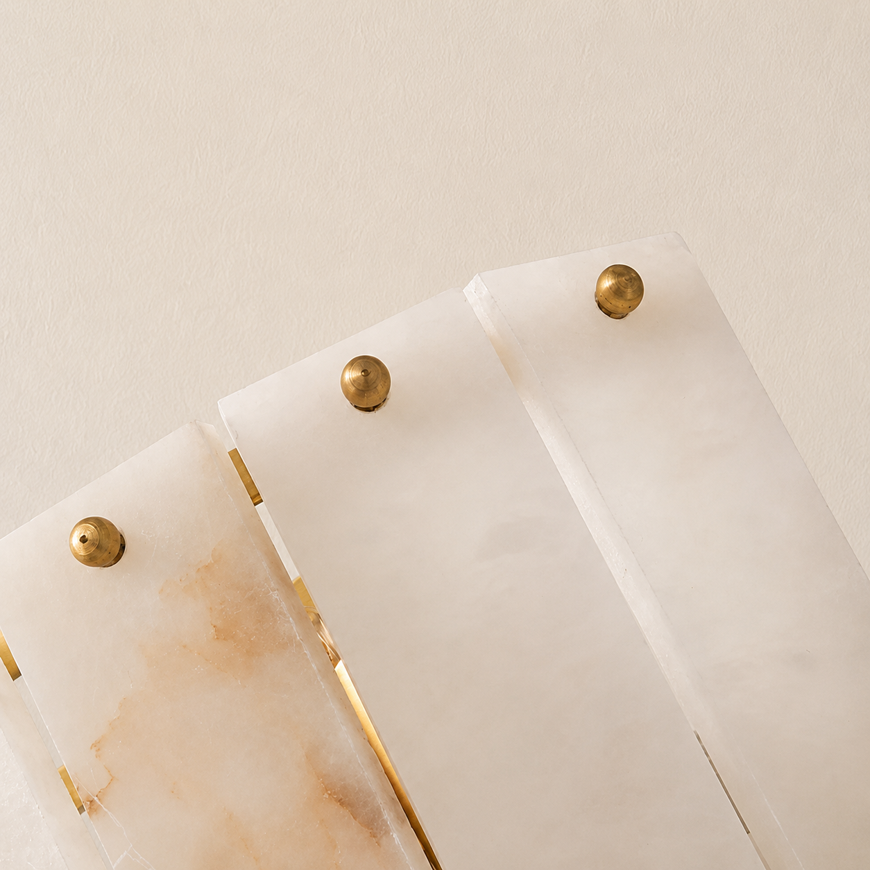 Nivara Alabaster Tiered Wall Sconce
