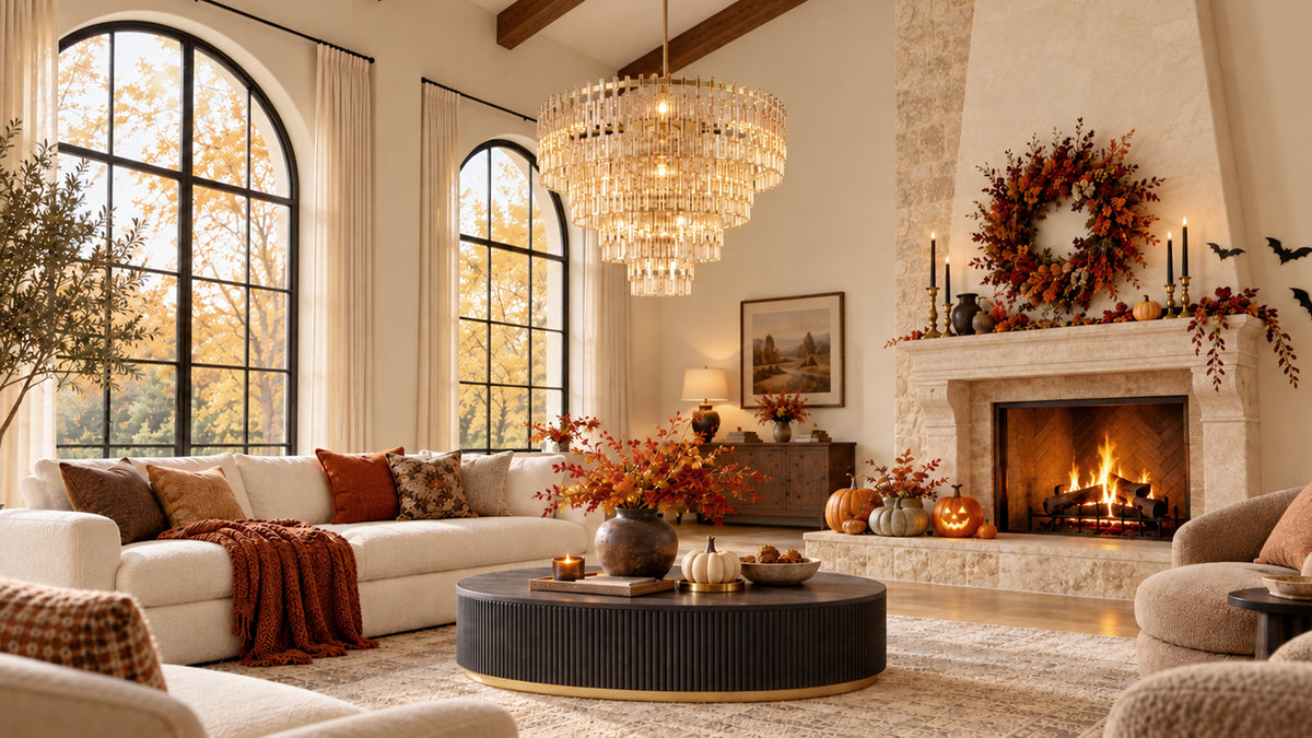How to Choose Warm Lighting for Fall and Winter Interiors