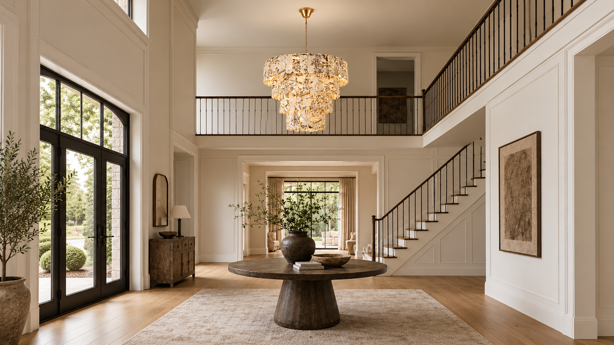How Marble Patterns Change the Look of a Chandelier