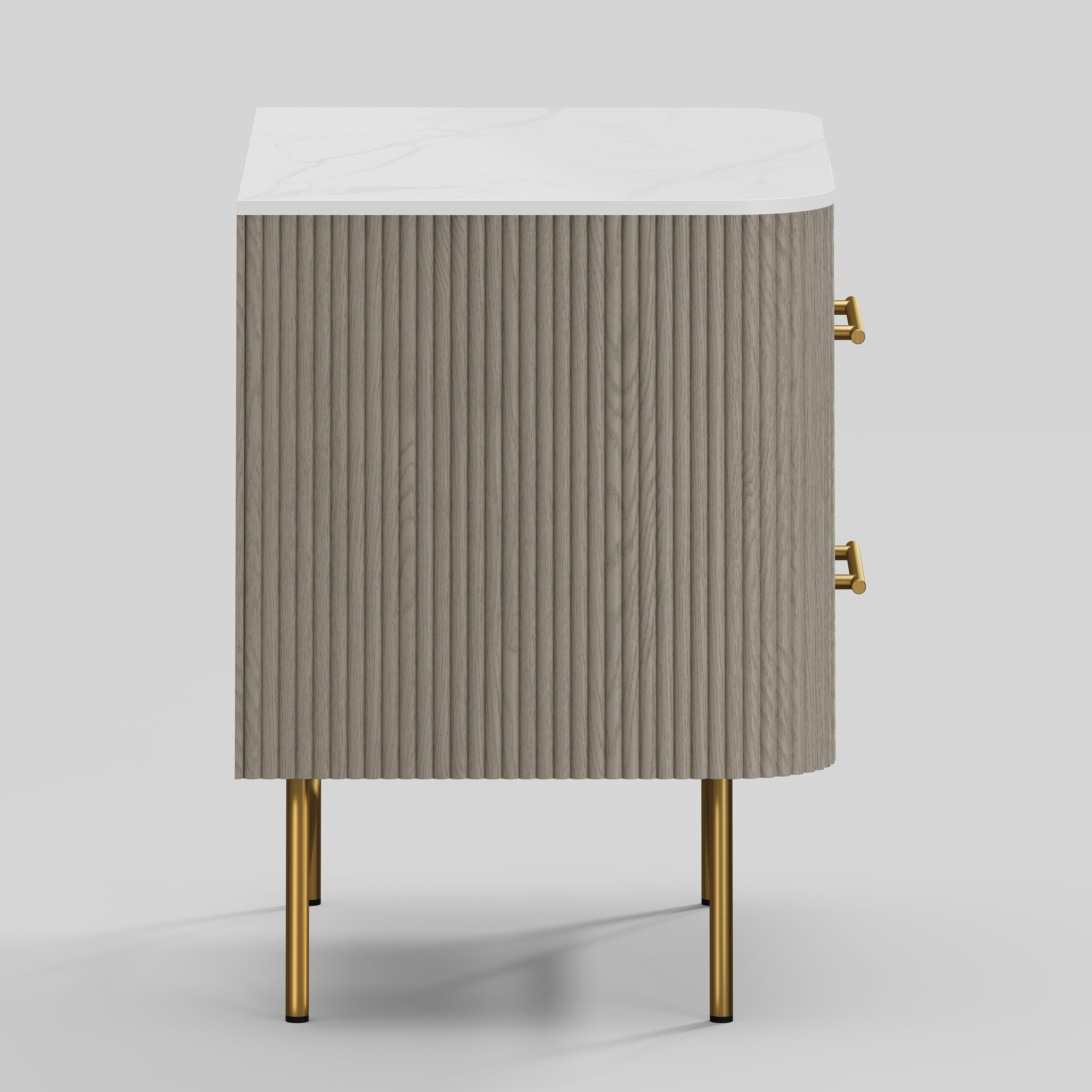 Ewan Sintered Stone Nightstand 26"W