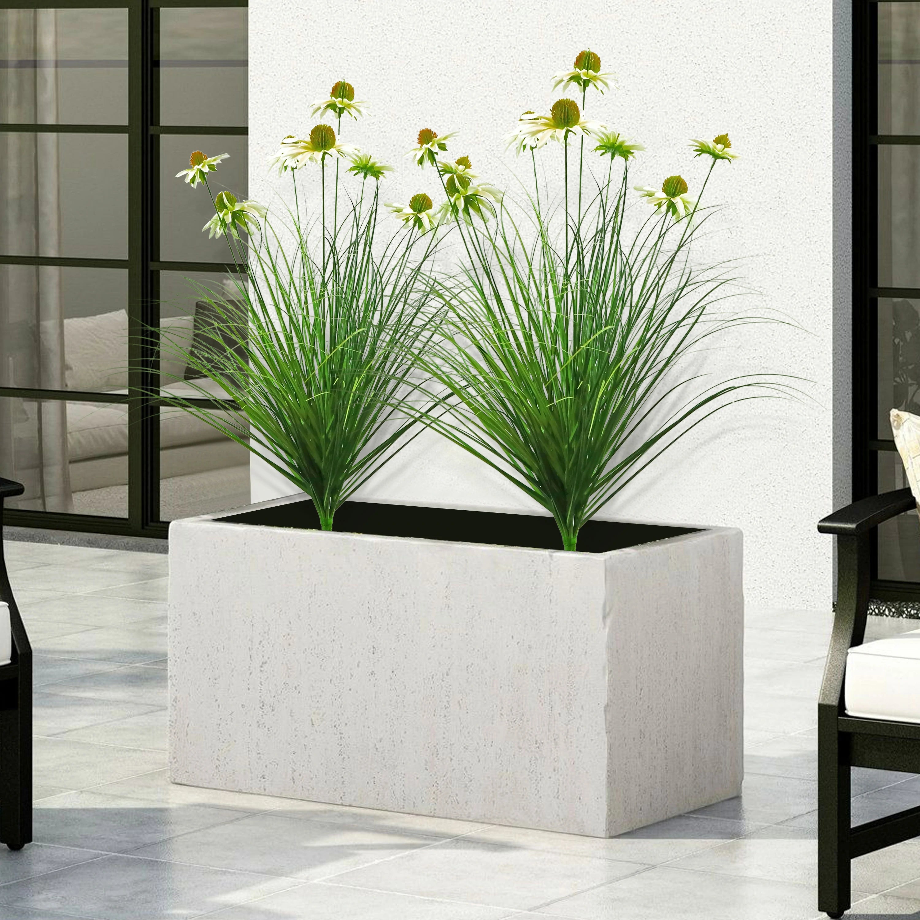 Artificial 8-Head Chrysanthemum Spray 78cm H