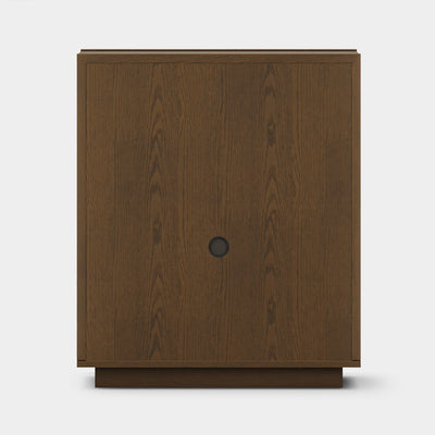 Alvar Arched 61" Oak Sideboard with Drawers(Set of 2)