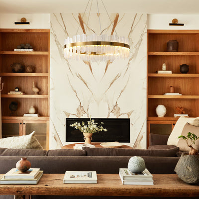 Virezza Crystal Round Chandelier