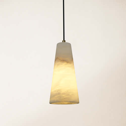 Capus Conical Alabaster Pendant 12.7cm
