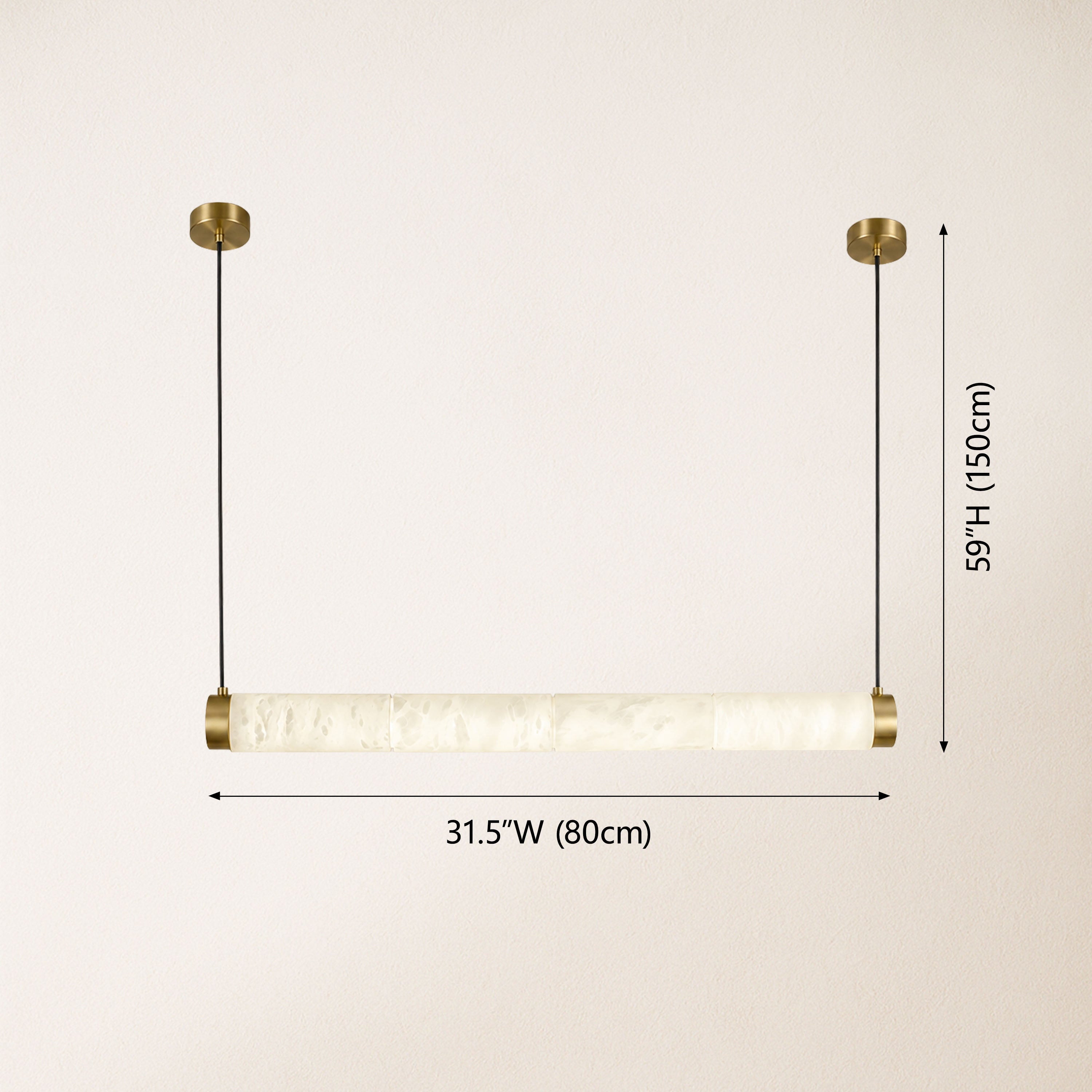 Velora Alabaster Chandelier