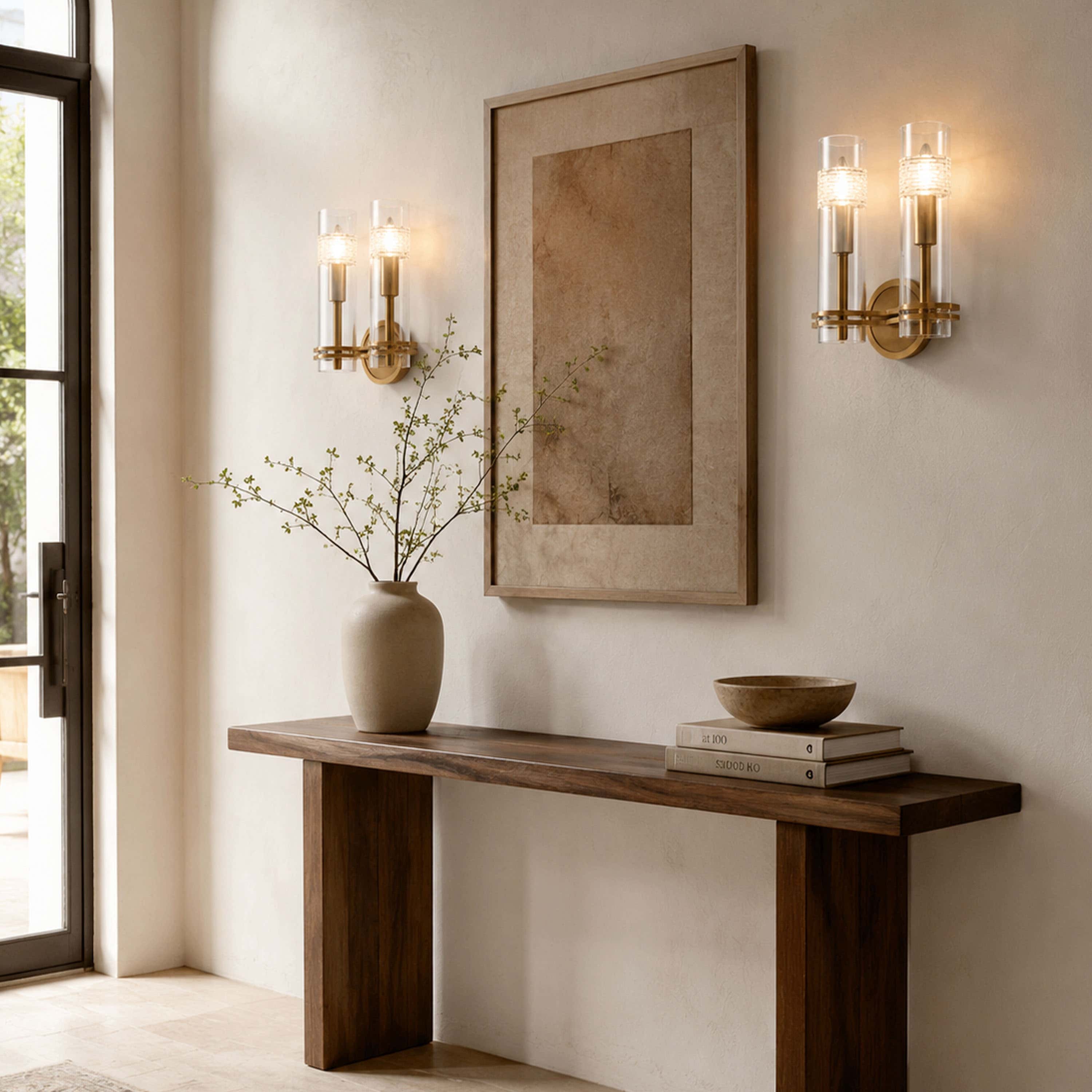 Aureline Glass Wall Sconce