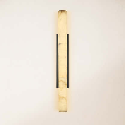 Sylvia Palladian Alabaster Wall Sconce 91cm H