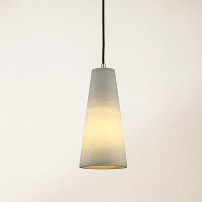 Capus Conical Alabaster Pendant 12.7cm