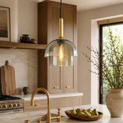 Velorien Glass Tiered Pendant Light
