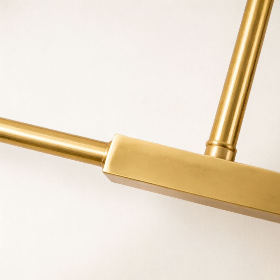 Velorium Alabaster Linear Chandelier
