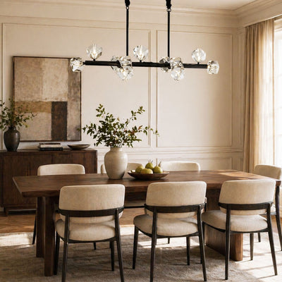 Stravon Radiant Structure Crystal Linear Chandelier