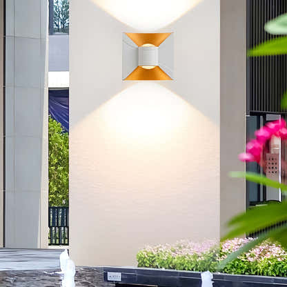 Sentinelume Square Outdoor Up Down Wall Light