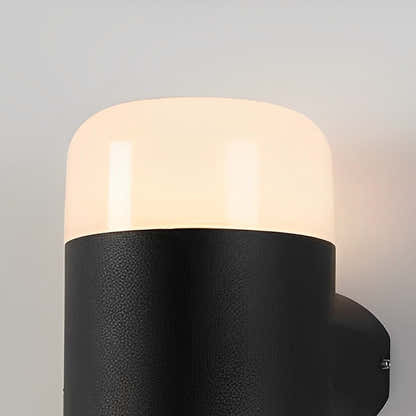 Vallumina Round Outdoor Up Down Wall Light