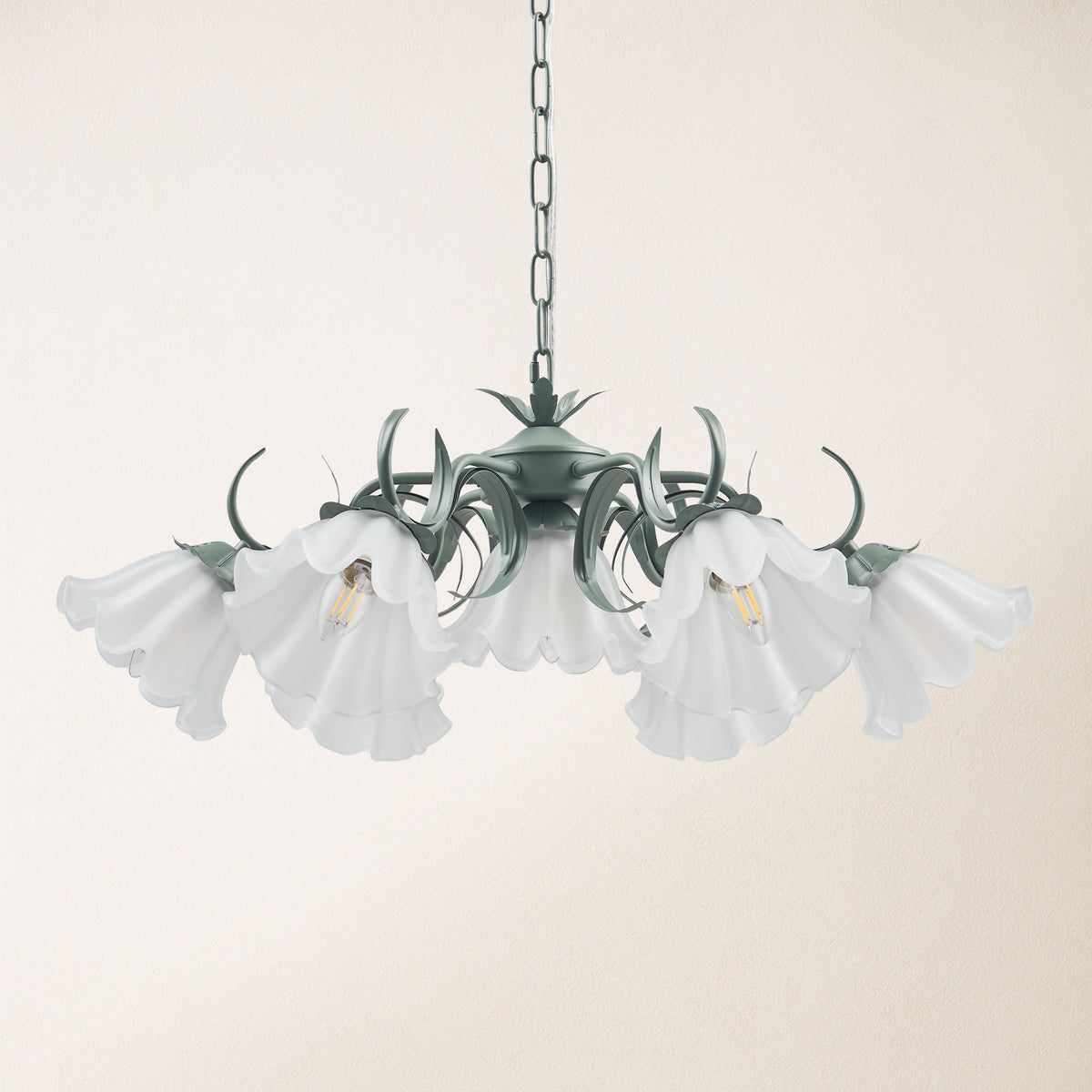 GlowMuse Crystal Round Chandelier 68cm D