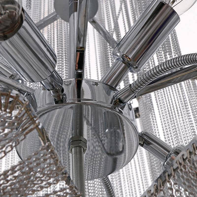 Teresa Cadena Metal Tassel Chandelier