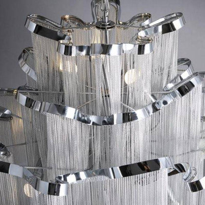 Teresa Cadena Metal Tassel Chandelier