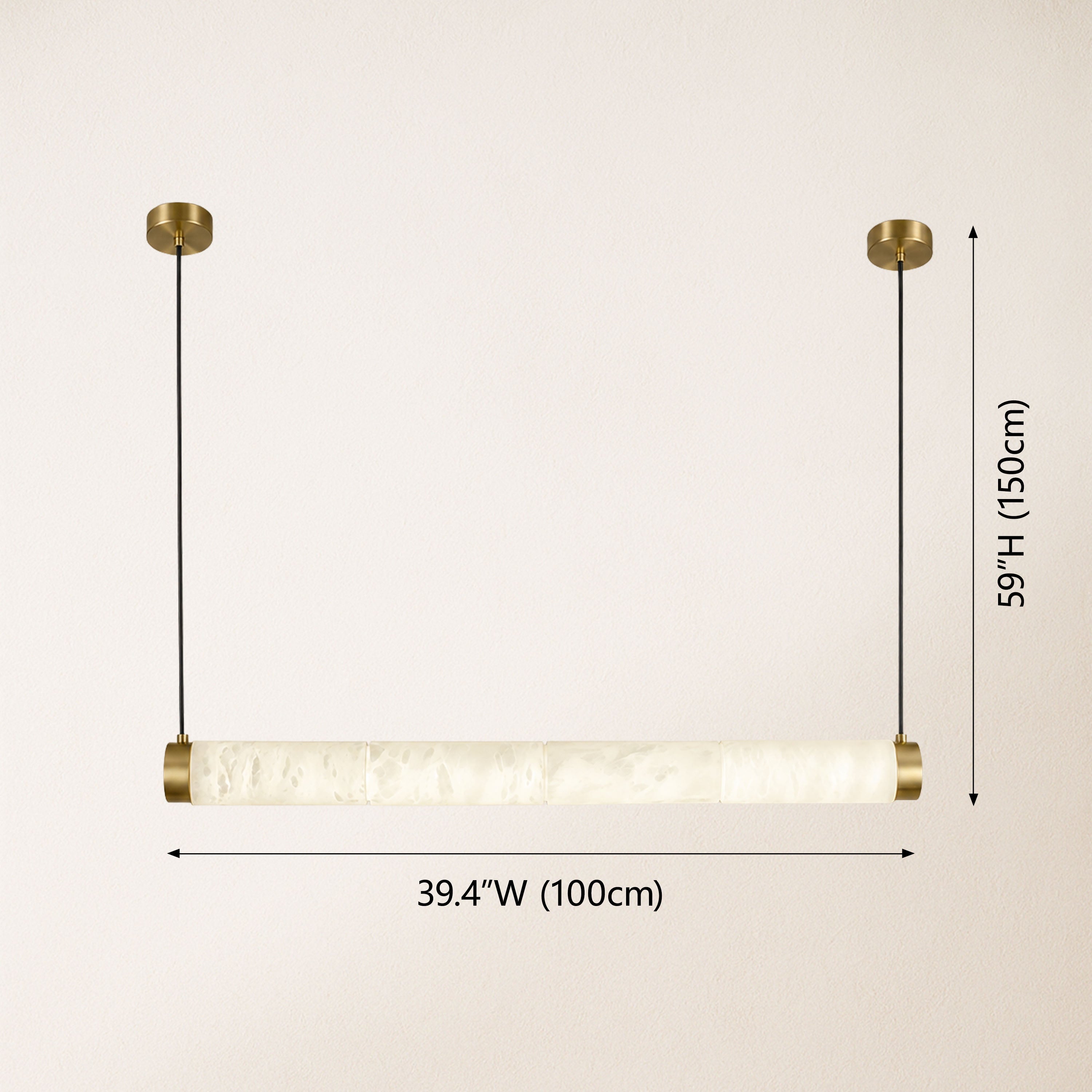 Velora Alabaster Chandelier