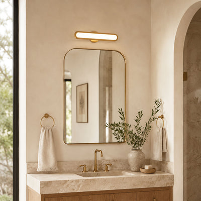 Ovida Glass Oval Wall Sconce