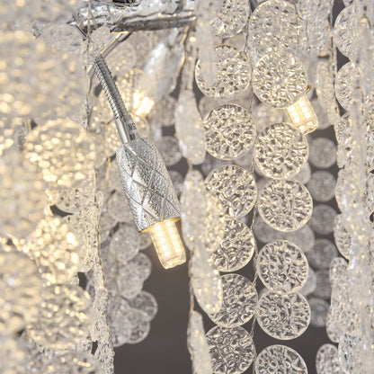 Shiro Noda Crystal Tree Branch Linear Chandelier 182.9cm