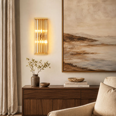 Aethon Crystal Linear Wall Sconce