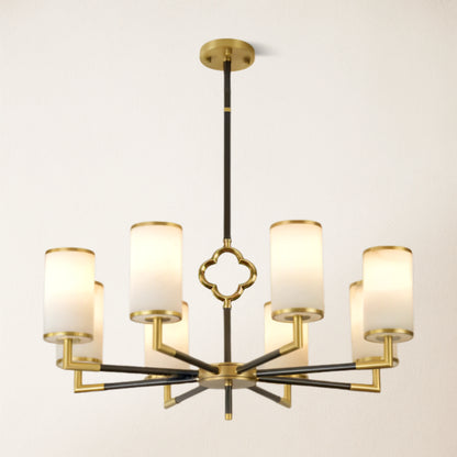 Moral Multi-layer Branda Alabaster Round chandelier 83cm D
