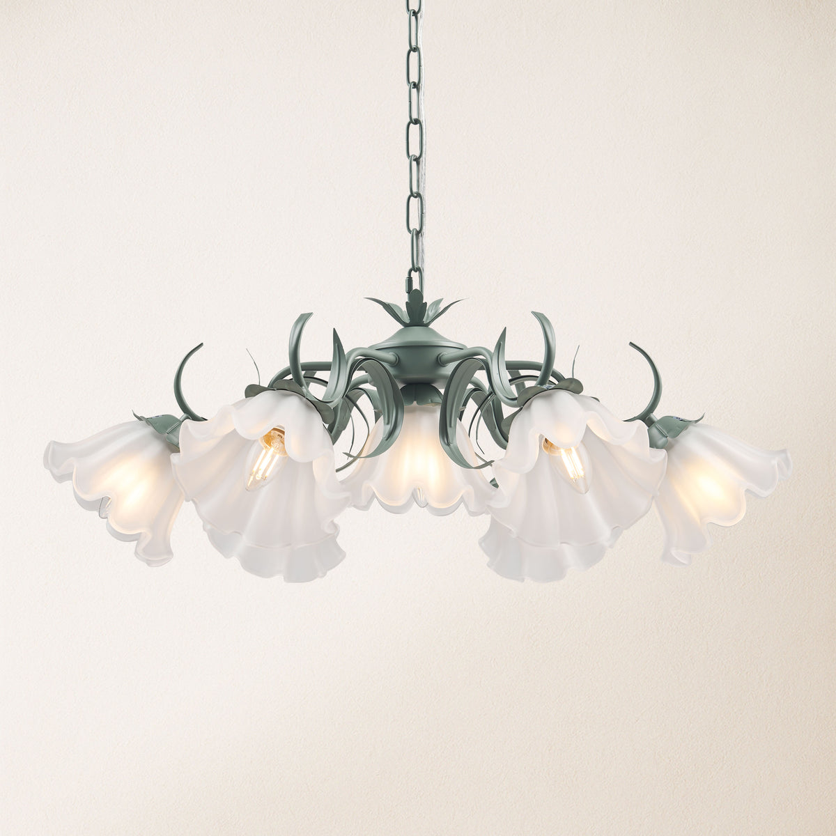 GlowMuse Crystal Round Chandelier 68cm D