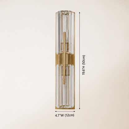 Kaelith Crystal Linear Wall Sconce