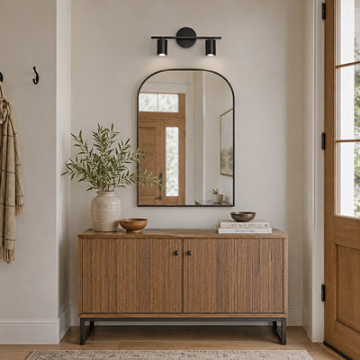 Erin Cylindrical 2-Light Wall Sconce