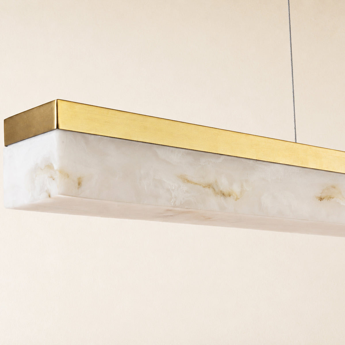 Solvane Resin Linear Chandelier 47.2"W