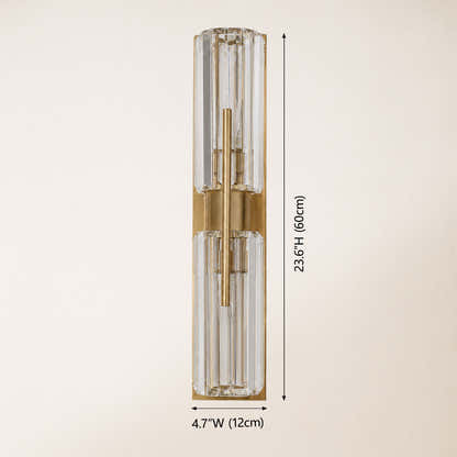 Kaelith Crystal Linear Wall Sconce