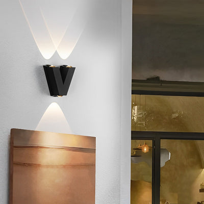Lunaris Letters Outdoor Up Down Wall Light