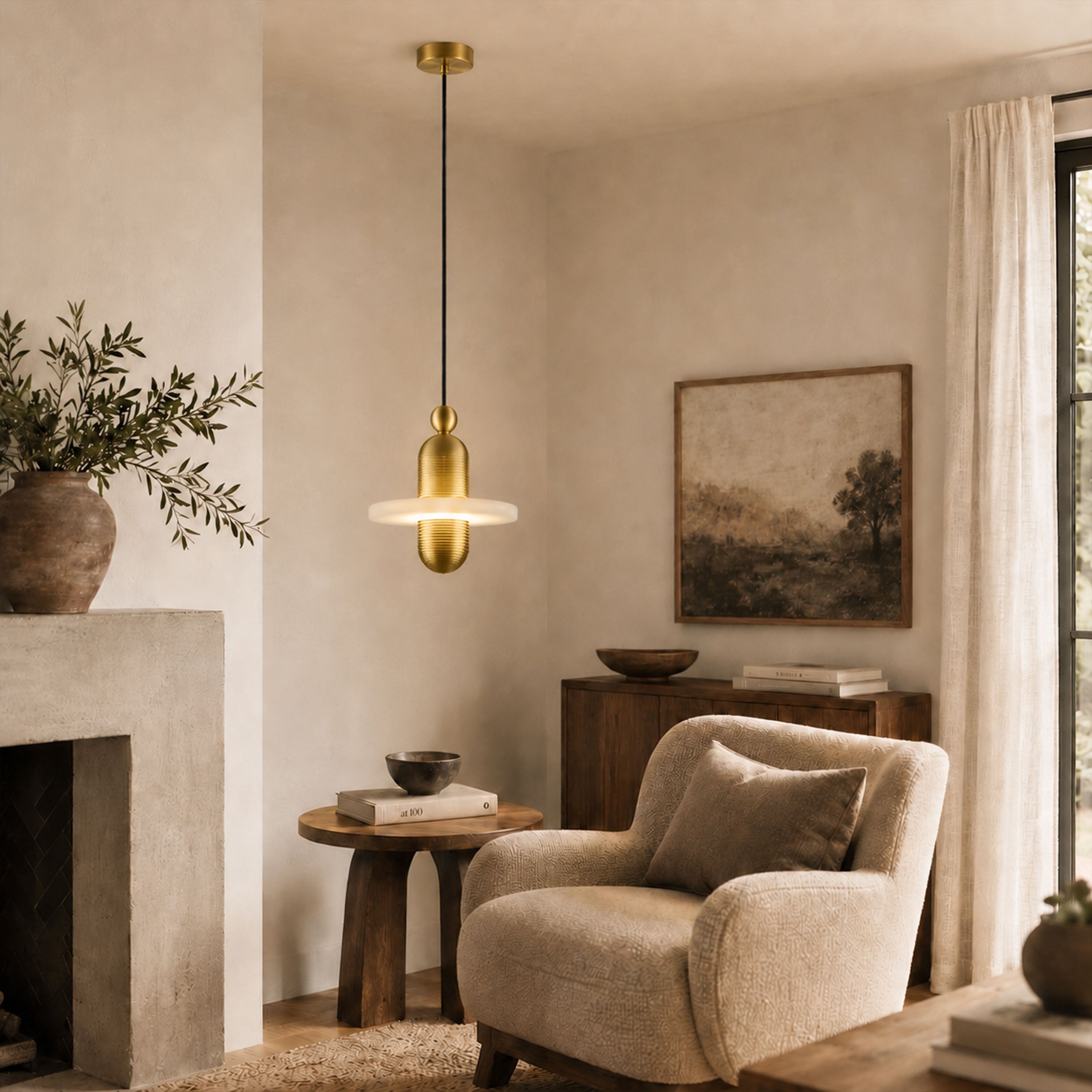 Median Mono Pendant Light