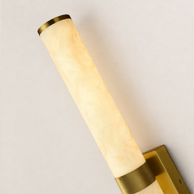 Vela Resin Cylinder Wall Sconce 47.2"H 