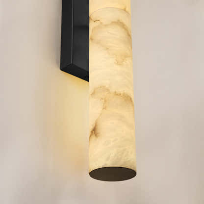 Sylvia Palladian Alabaster Wall Sconce 91cm H