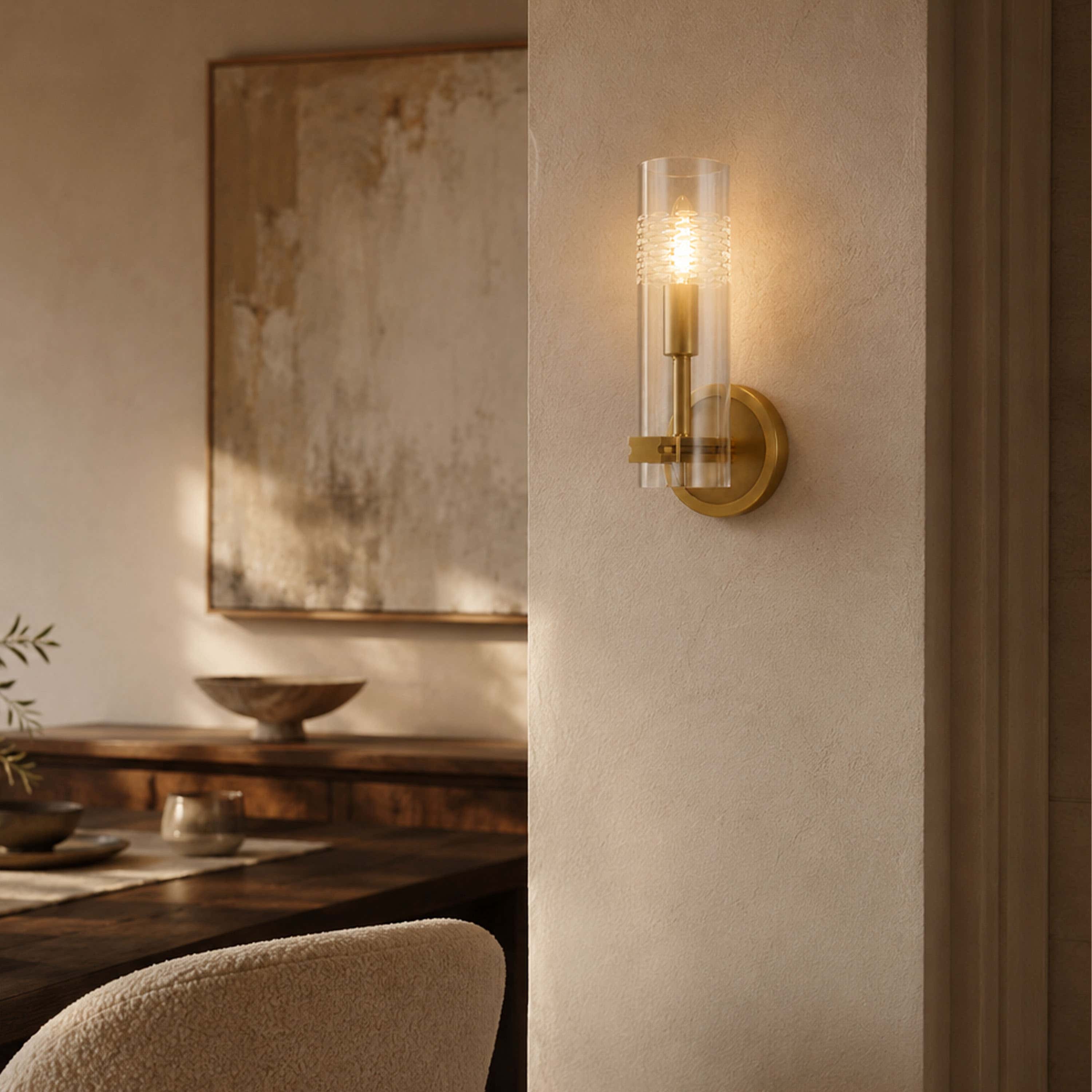 Aureline Glass Wall Sconce
