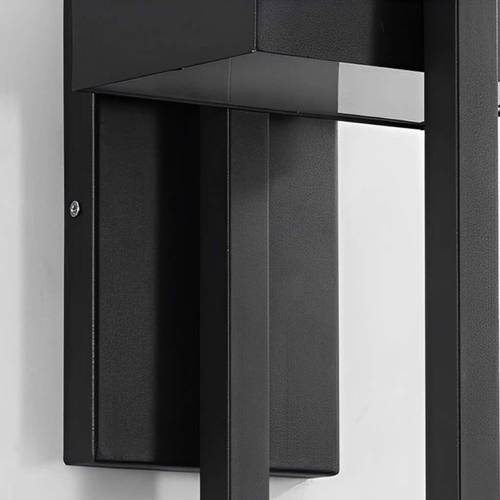 Aqualith Rectangular Minimalist Outdoor Wall Light