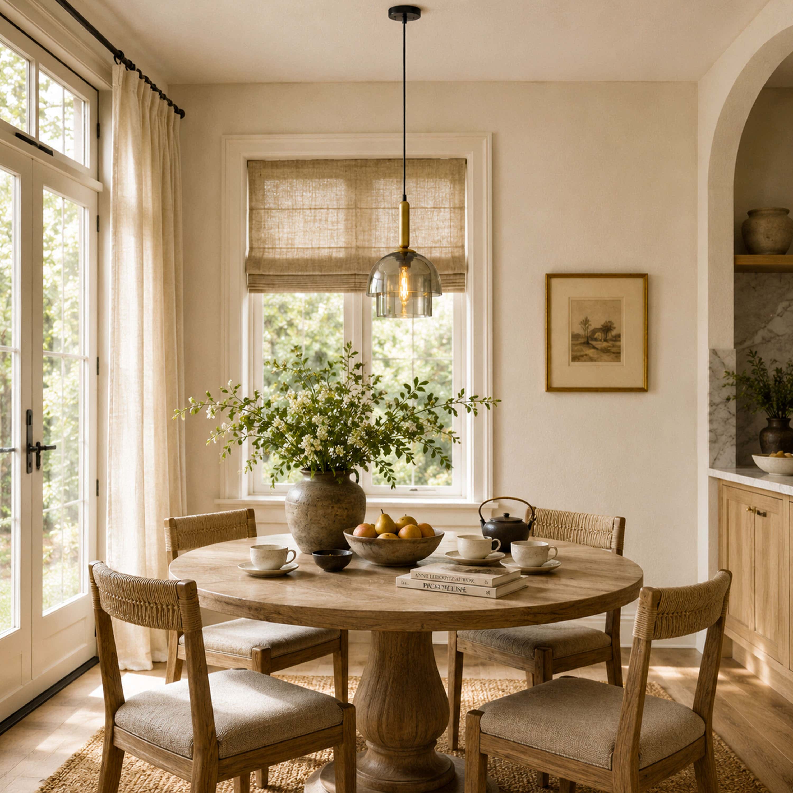 Velorien Glass Tiered Pendant Light