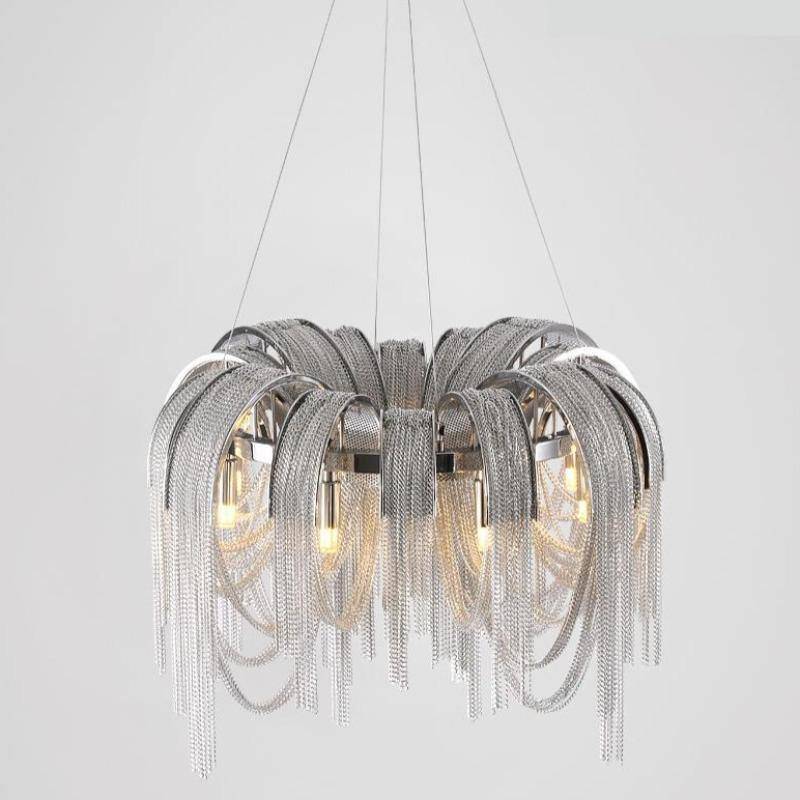 Teresa Cadena Chain Tassel Modern Chandelier