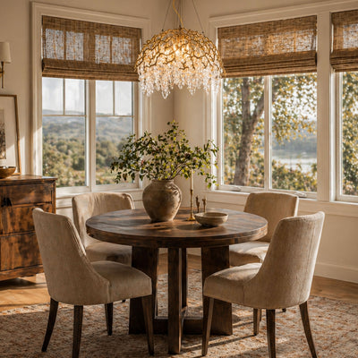 Aurevia Dome Glass Chandelier