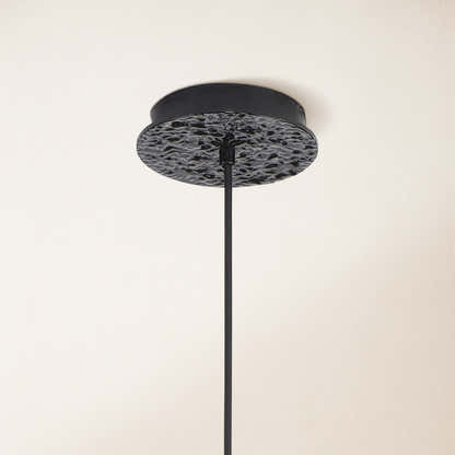 Elara Black Spherical Cage Chandelier 35.56cm