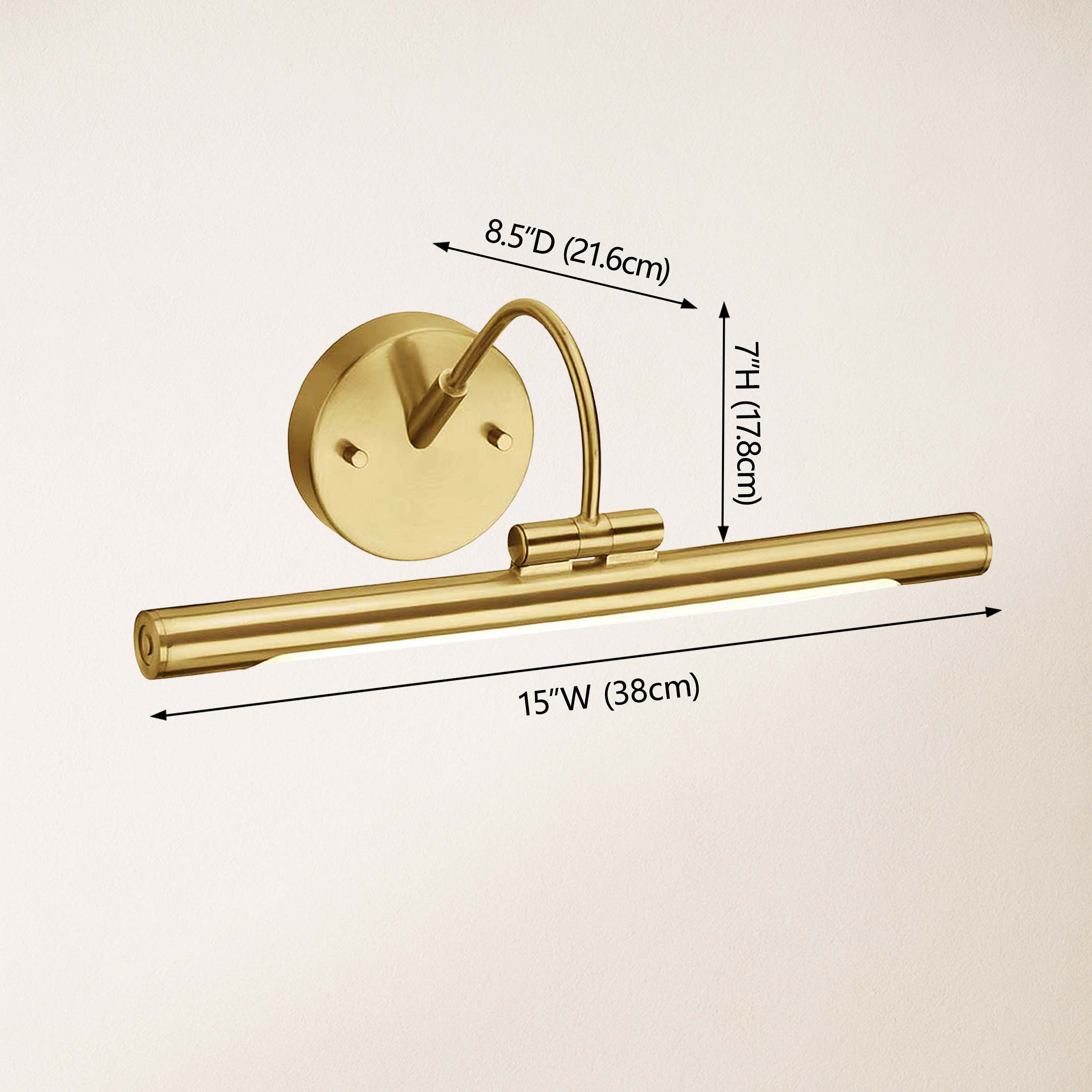 Mason LED Picture Light 38cm W